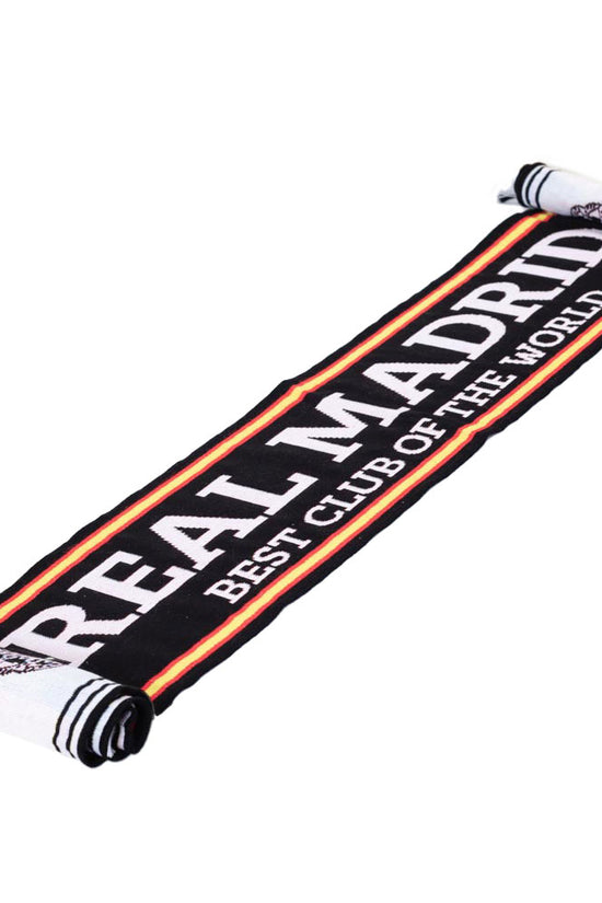 Real Madrid FC Black Scarf