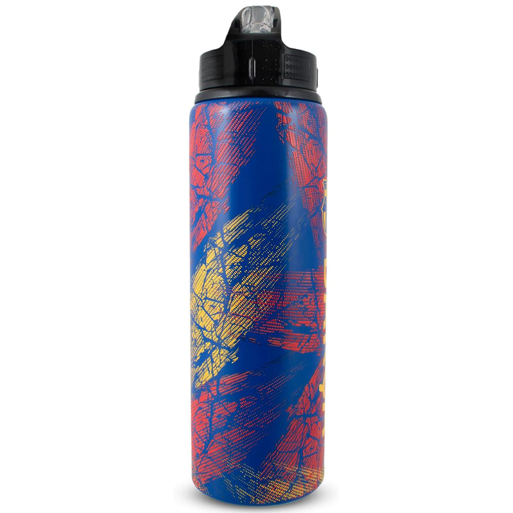 FC Barcelona HD Printed Aluminium Drinks Bottle