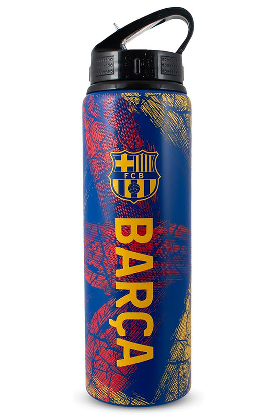 FC Barcelona HD Printed Aluminium Drinks Bottle