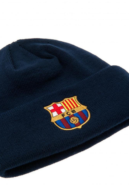 FC Barcelona Navy Cuff Beanie