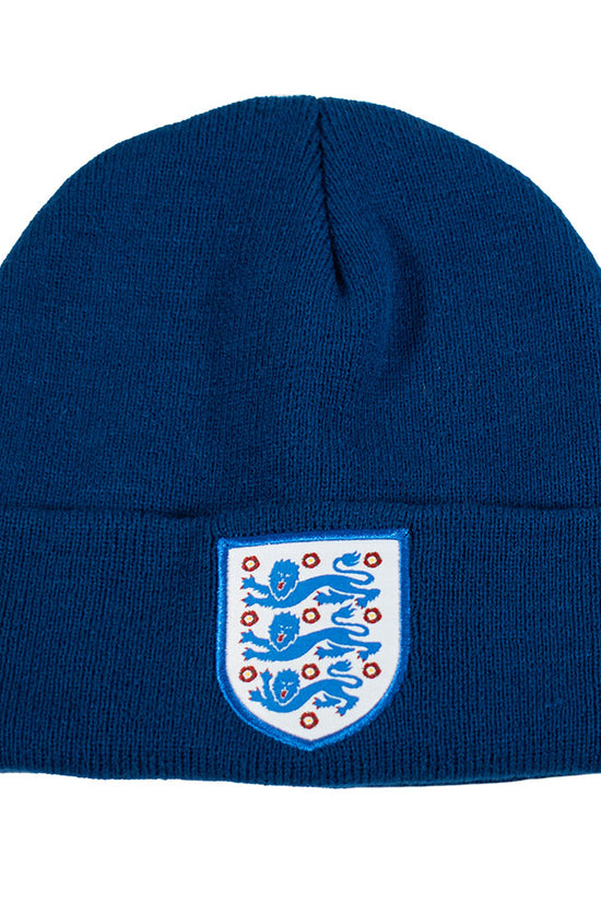England FA Blue Cuff Beanie