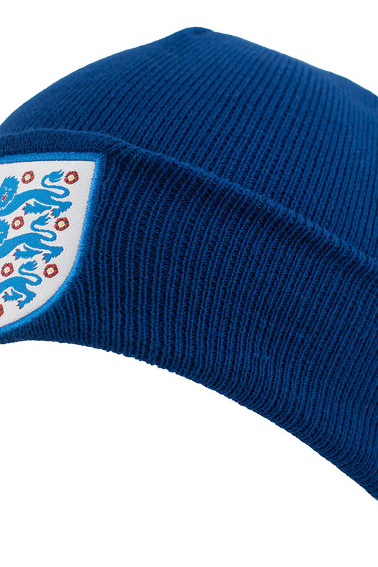 England FA Blue Cuff Beanie