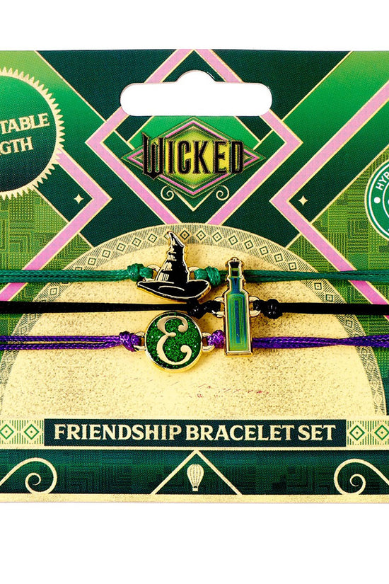 Wicked Elphaba Friendship Bracelet Set