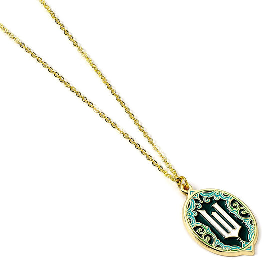 Wicked Silver Plated Emerald City Necklace 1
