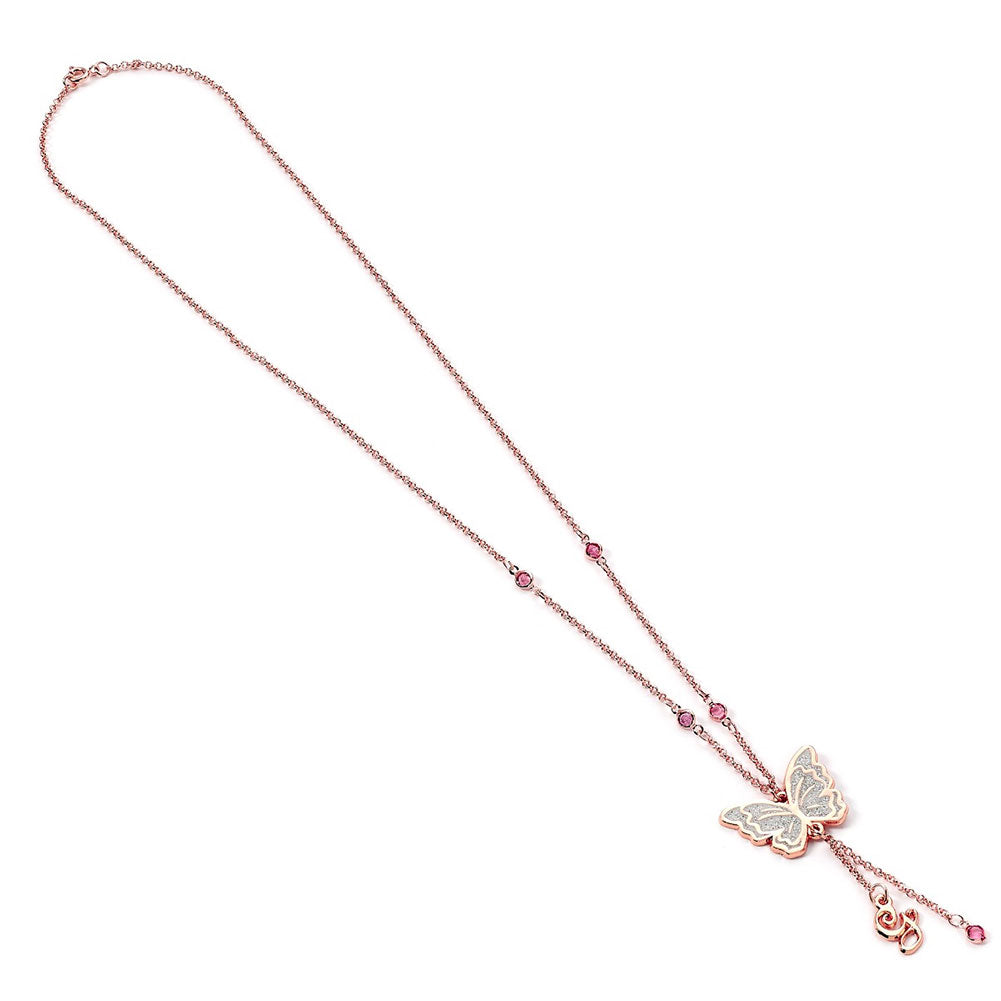 Wicked Rose Gold Glinda Buterfly Necklace 2