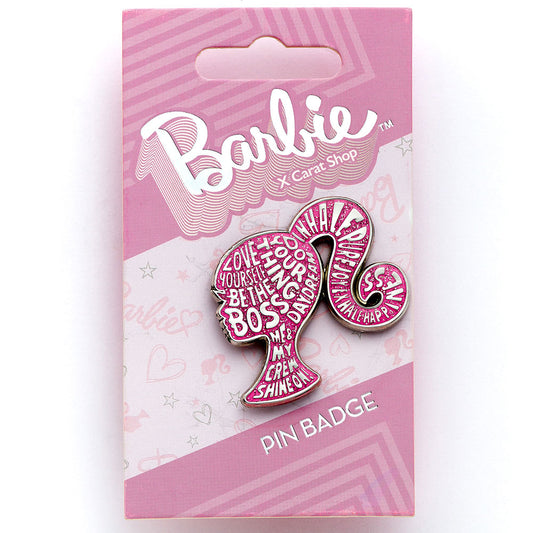 Barbie Sparkly Silhouette Pin Badge 1