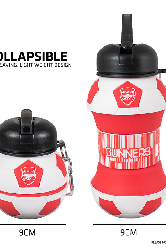 Arsenal FC Collapsible Football Drinks Bottle