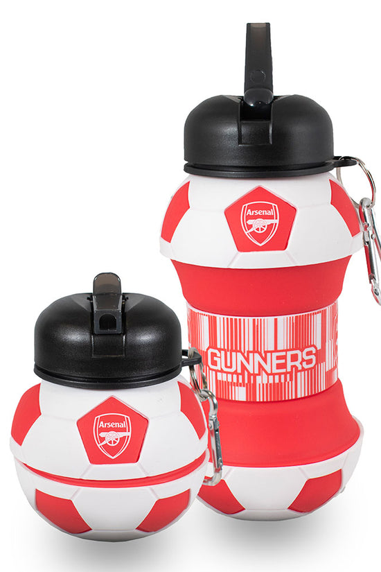 Arsenal FC Collapsible Football Drinks Bottle