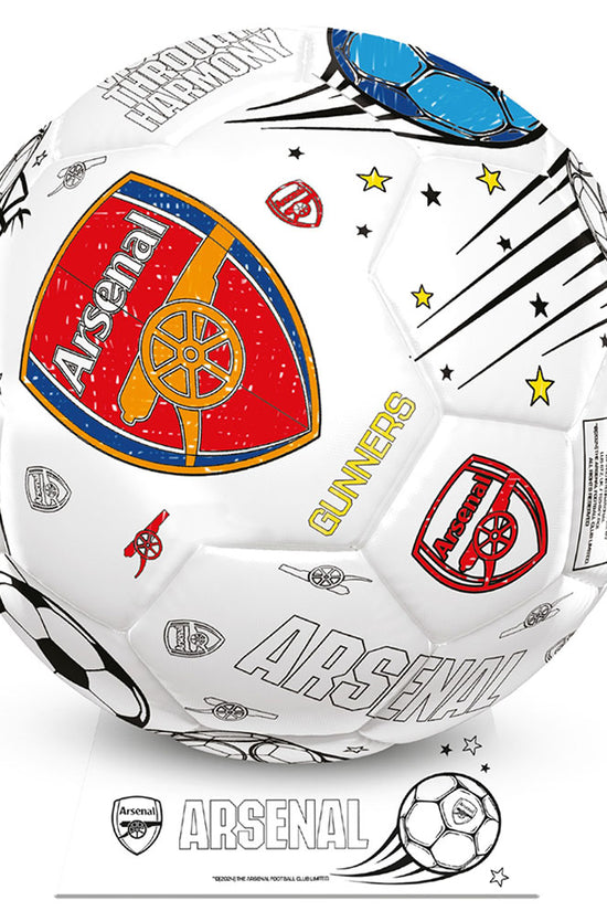 Arsenal FC ‘Colour In’ Mini Football Set
