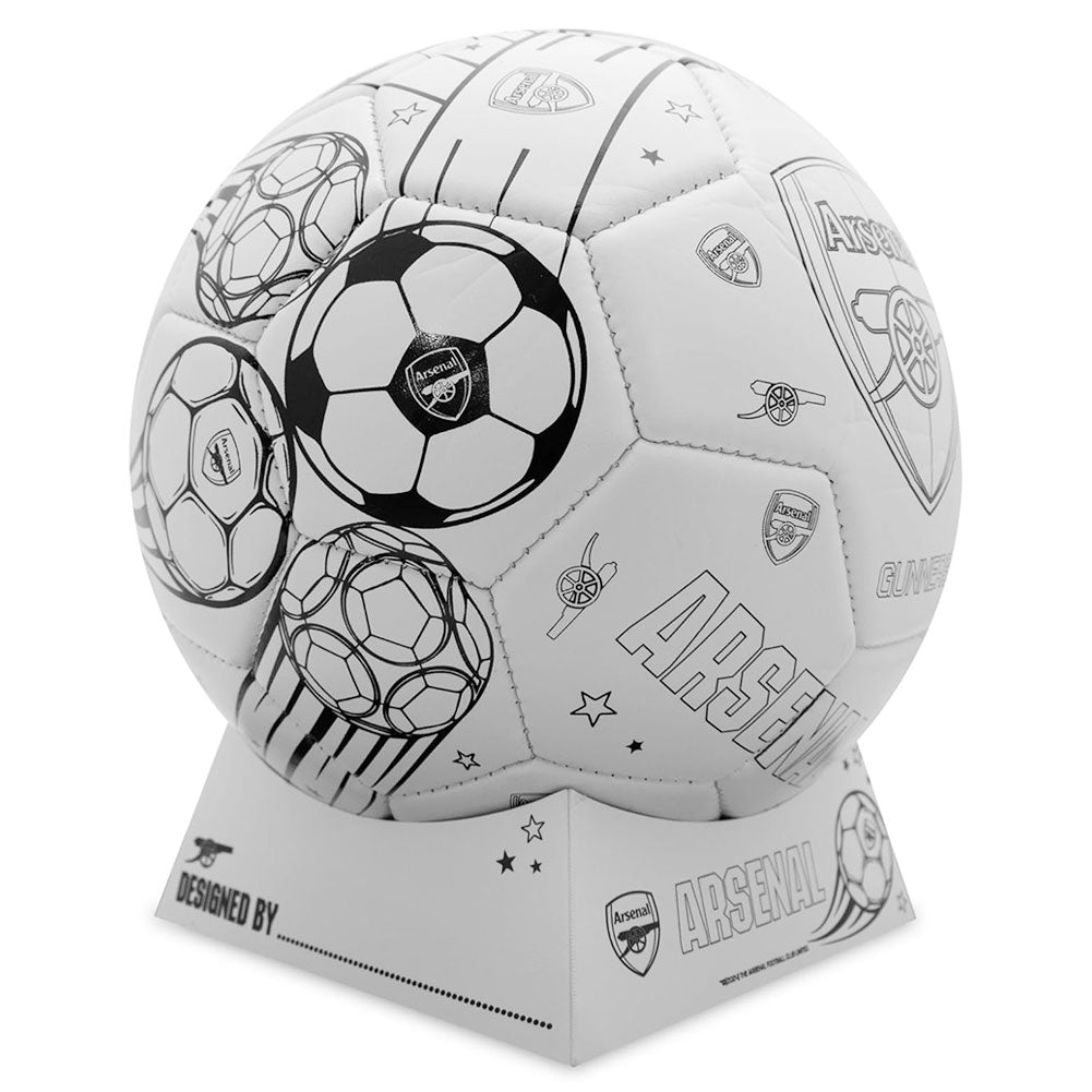 Arsenal FC ‘Colour In’ Mini Football Set