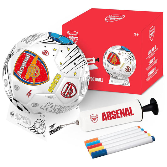 Arsenal FC ‘Colour In’ Mini Football Set