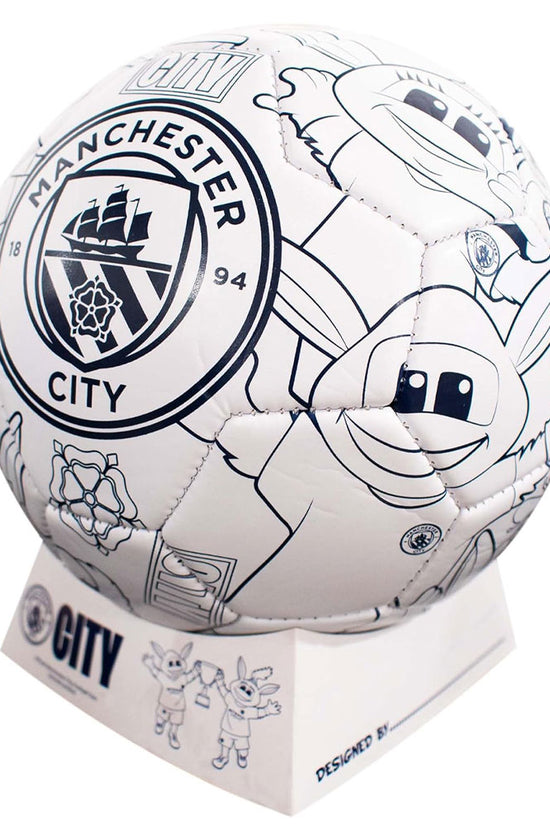 Manchester City FC ‘Colour In’ Mini Football Set
