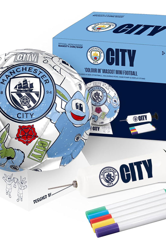 Manchester City FC ‘Colour In’ Mini Football Set