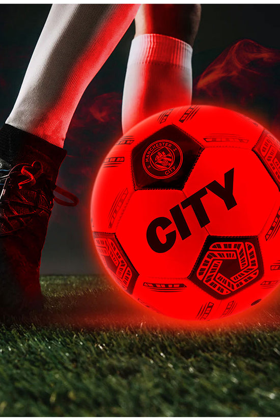 Manchester City FC LED Glow Football