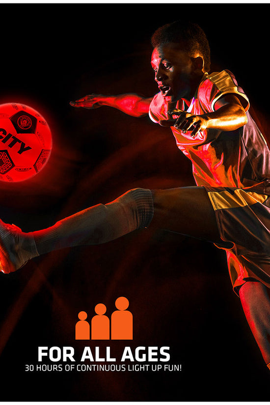 Manchester City FC LED Glow Football