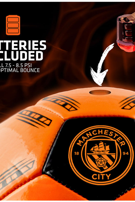 Manchester City FC LED Glow Football