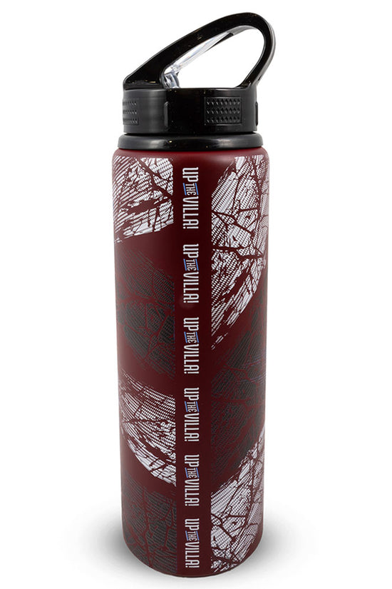 Aston Villa FC HD Printed Aluminium Drinks Bottle