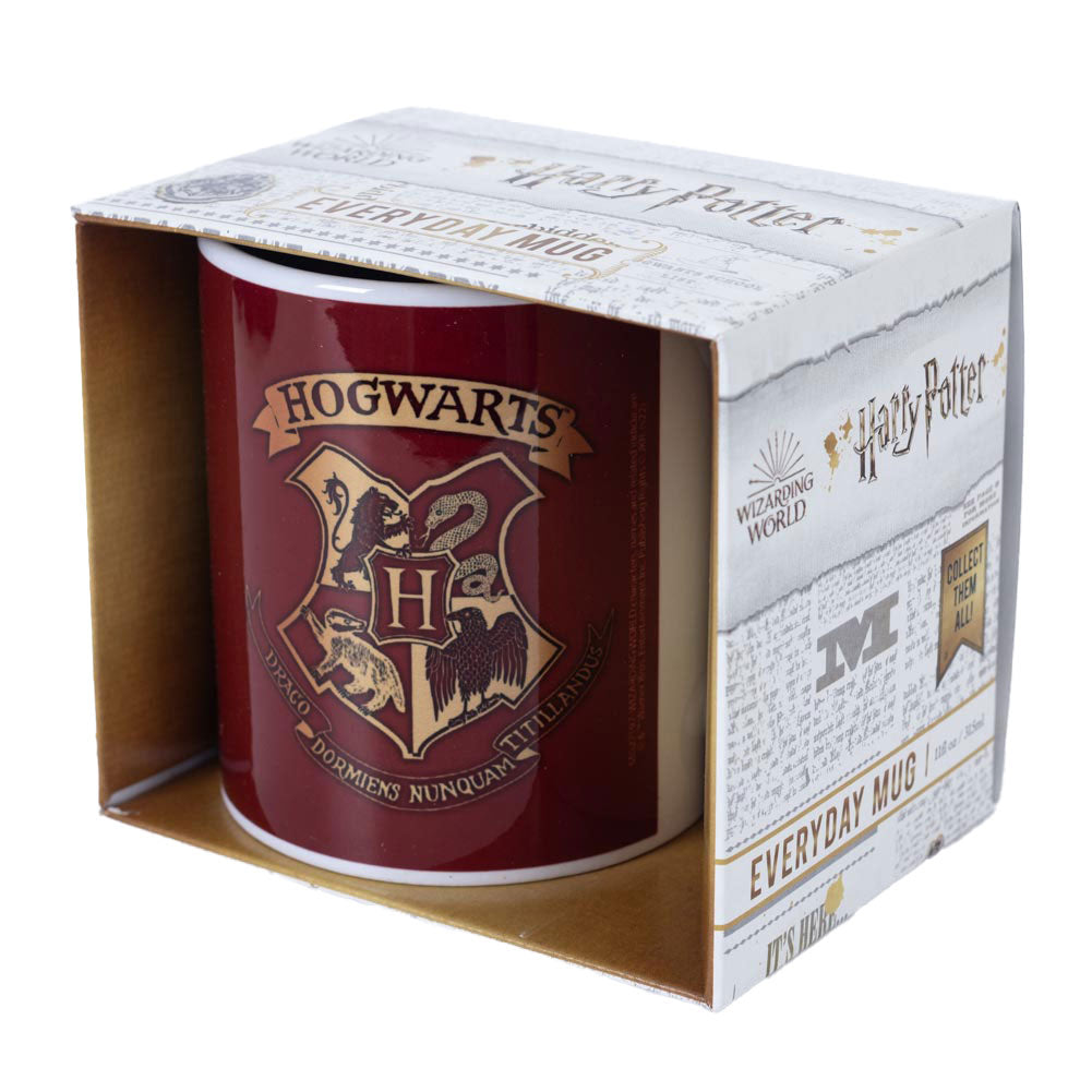 Harry Potter Red Hogwarts Mug 3