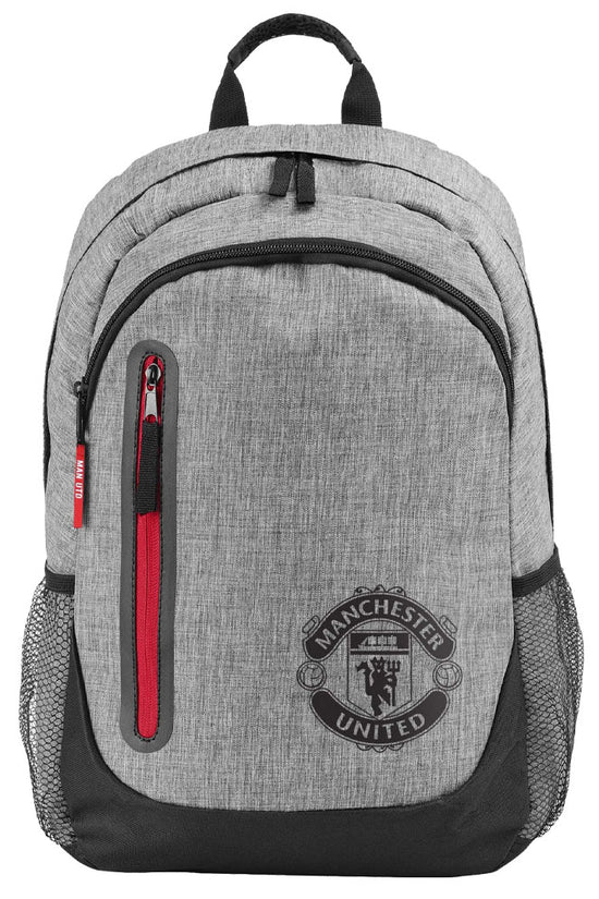 Manchester United FC Heather Grey Backpack