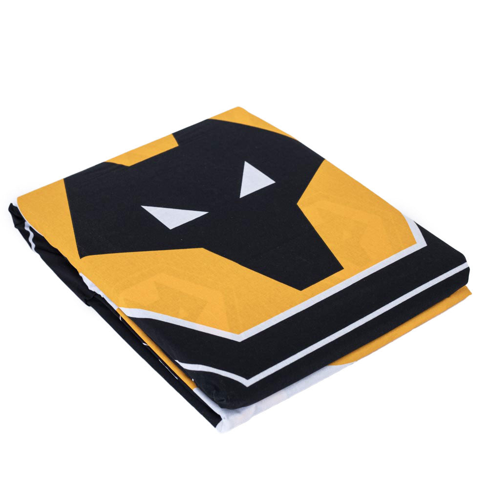 Wolverhampton Wanderers FC Pulse Single Duvet Set 1