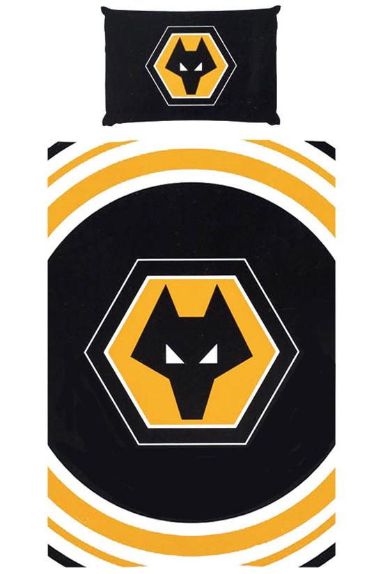 Wolverhampton Wanderers FC Pulse Single Duvet Set