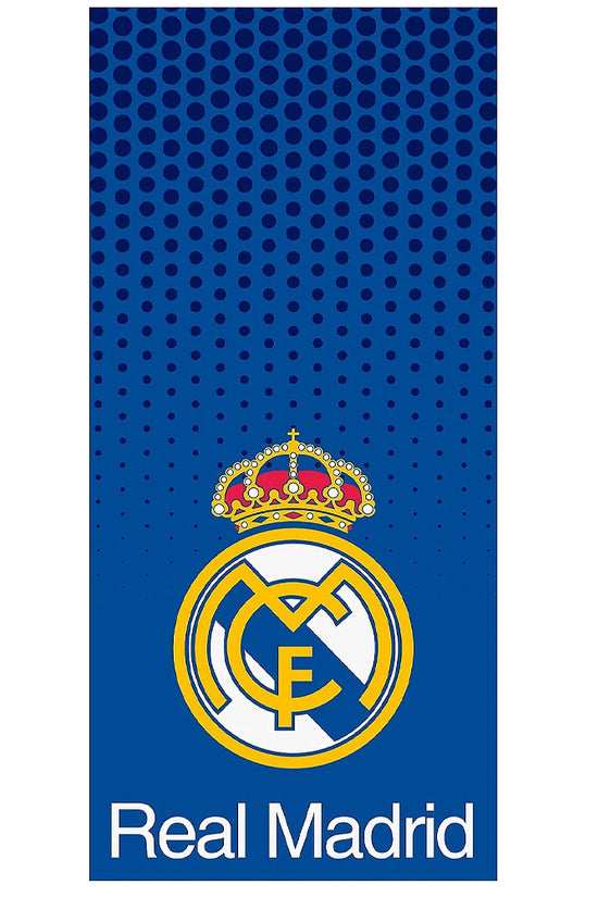 Real Madrid FC Blue Towel