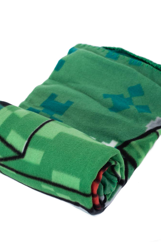 Minecraft Boom Fleece Blanket