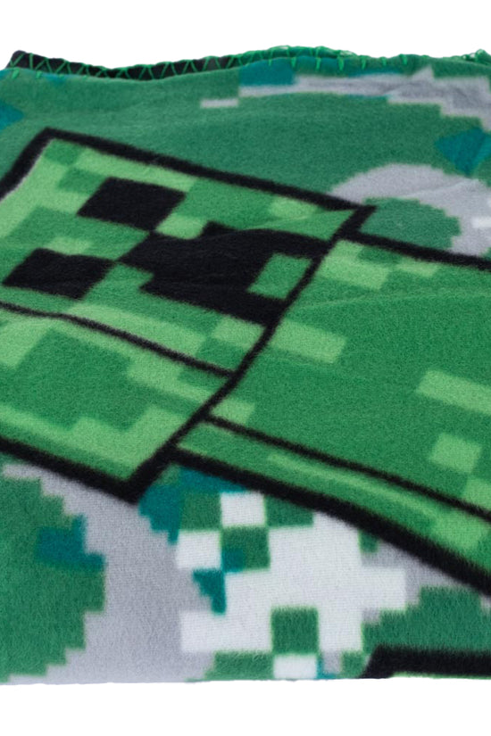 Minecraft Boom Fleece Blanket
