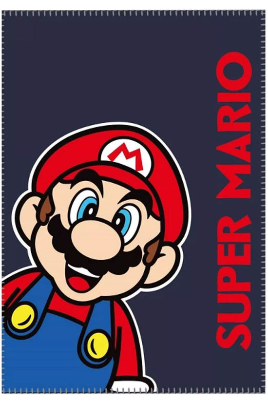 Super Mario Fleece Blanket
