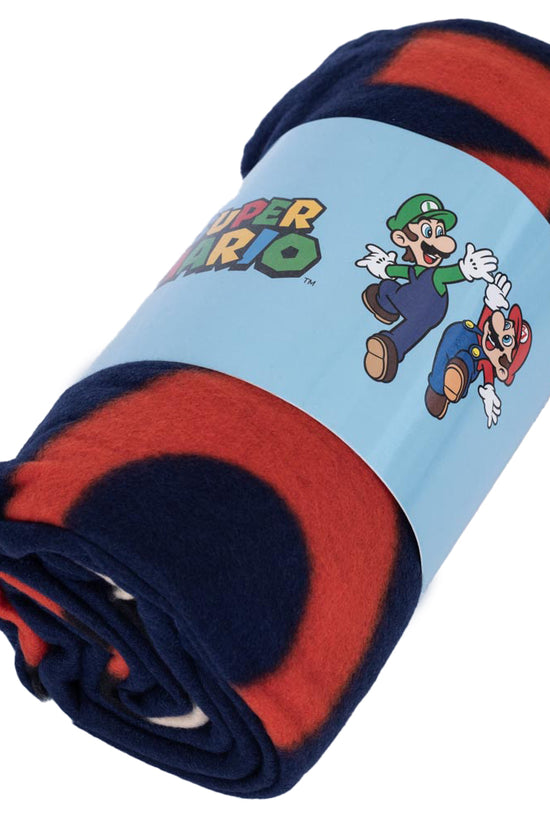 Super Mario Fleece Blanket