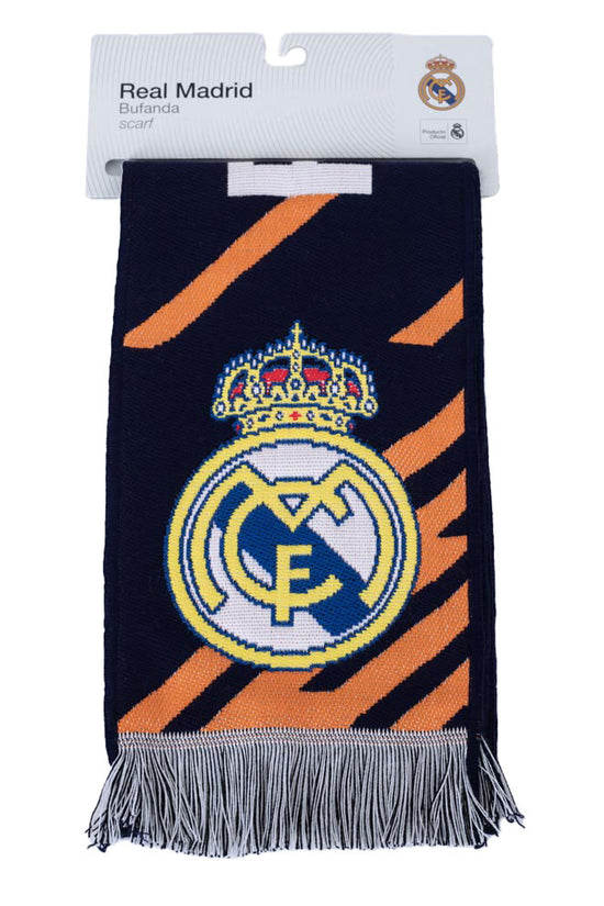 Real Madrid FC Navy Scarf 3