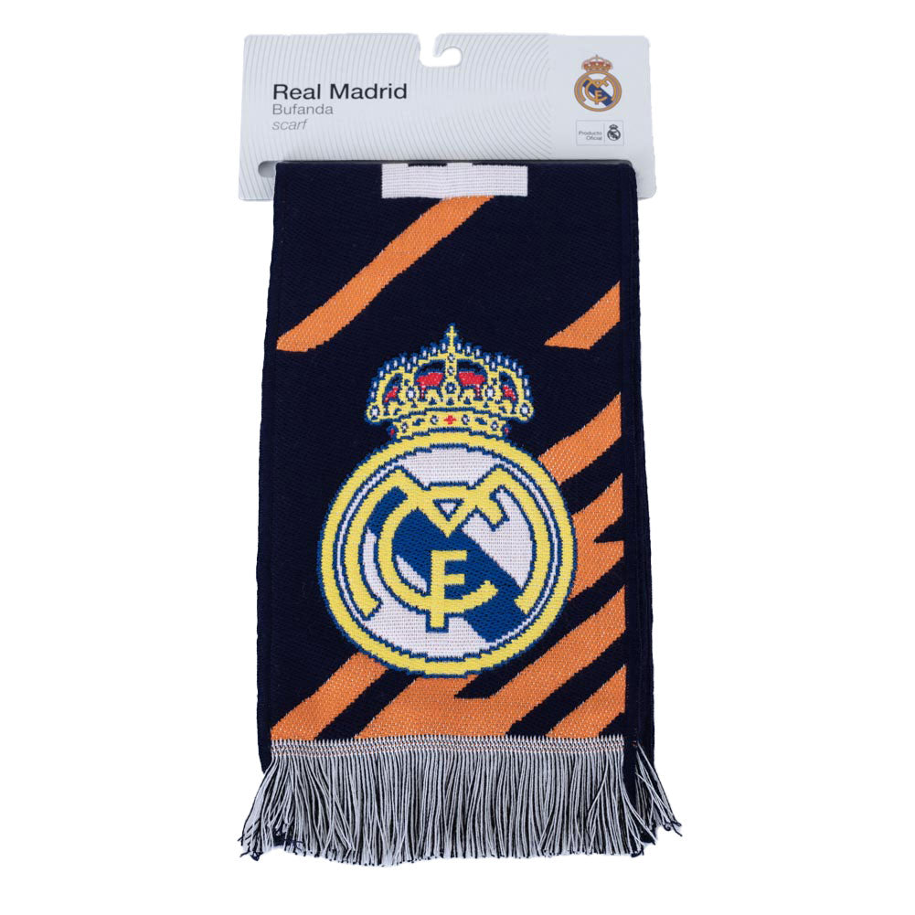 Real Madrid FC Navy Scarf 3