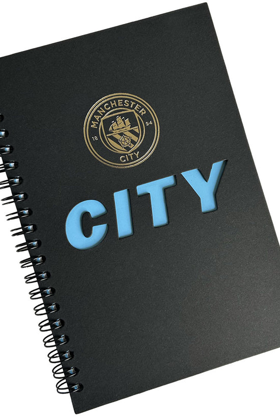 Manchester City FC A5 Cut Out Notebook