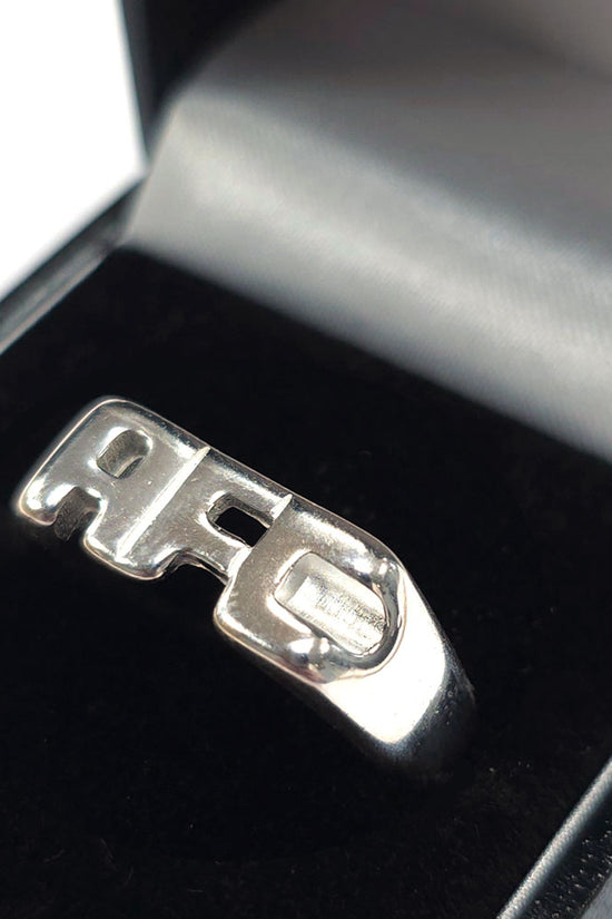 Arsenal FC Sterling Silver AFC Ring - Q