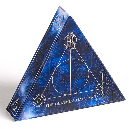 Harry Potter Spinning Deathly Hallows Necklace Gift Box 2