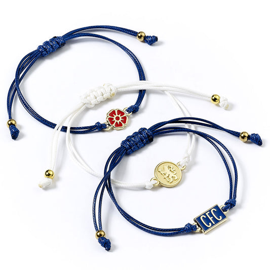 Chelsea FC Friendship Bracelet Set