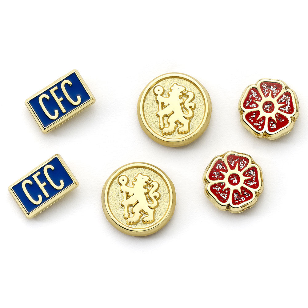 Chelsea FC Stud Earring Set 1