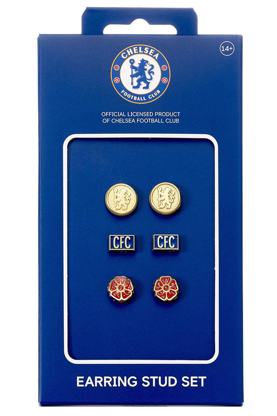 Chelsea FC Stud Earring Set 3