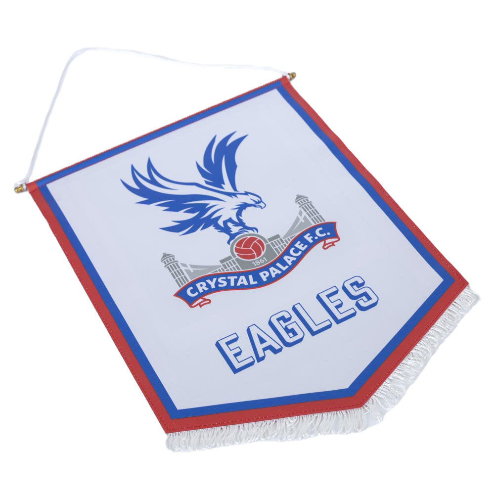 Crystal Palace FC Large White Crest Pennant 1