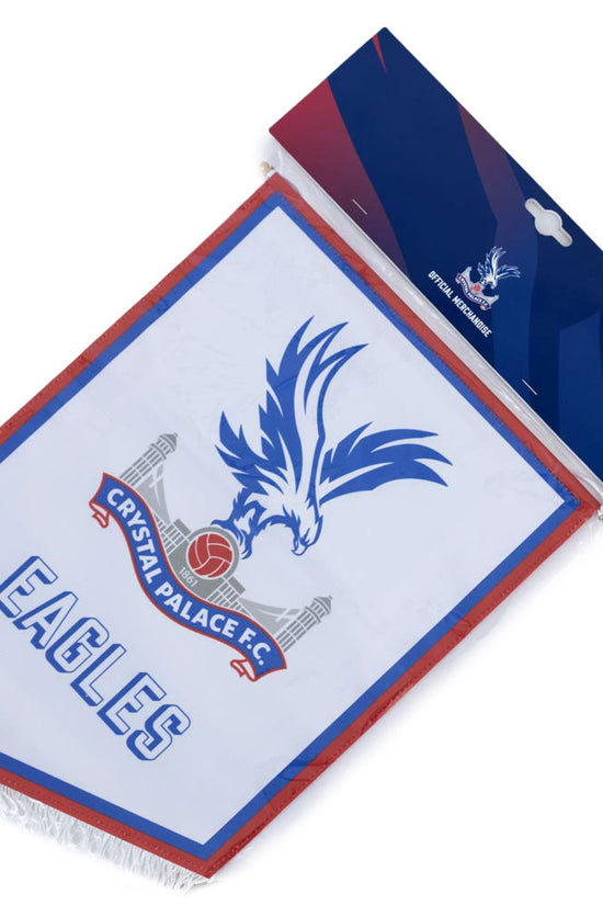 Crystal Palace FC Large White Crest Pennant 2