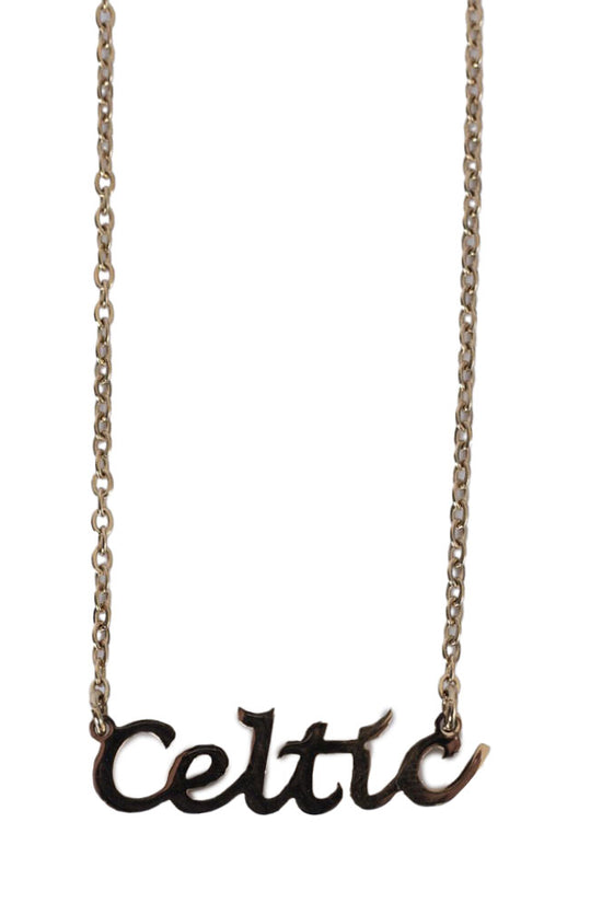 Celtic FC Gold Plated Name Dropper 1