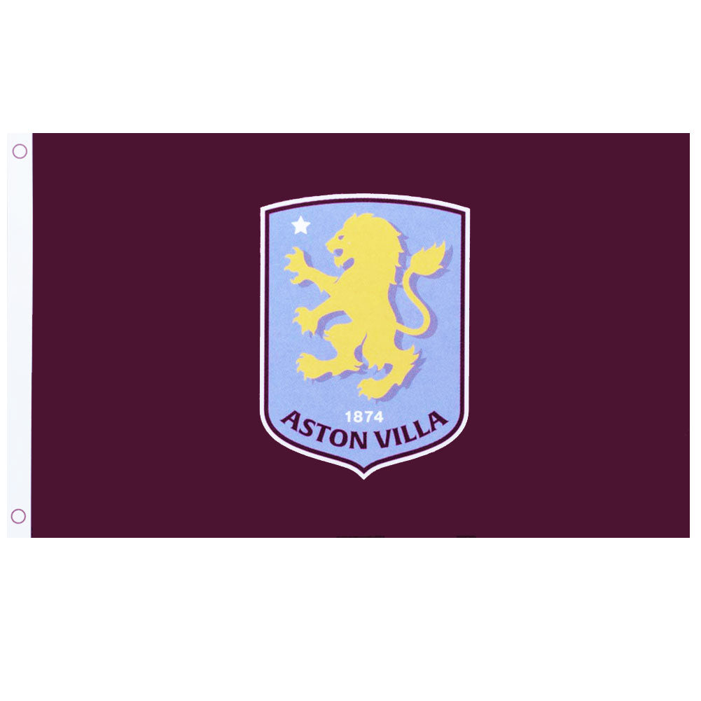 Aston Villa FC Core Crest Flag 1