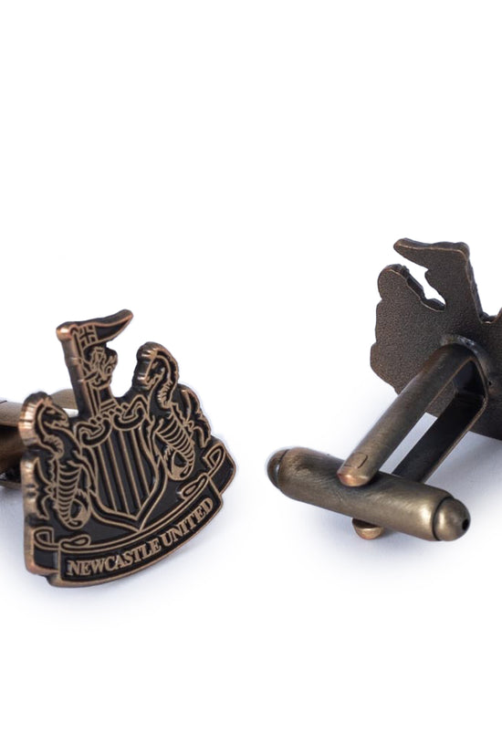 Newcastle United FC Antique Gold Cufflinks