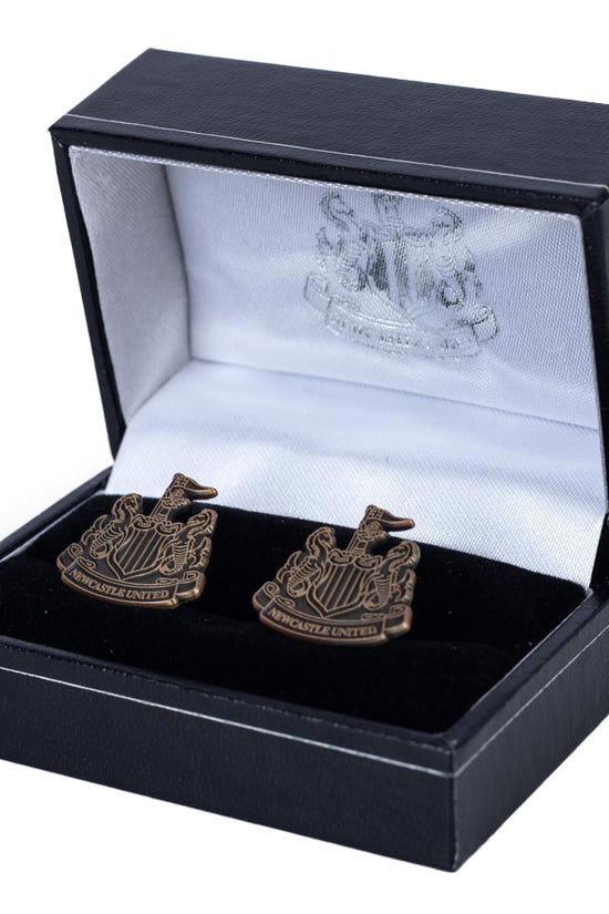 Newcastle United FC Antique Gold Cufflinks