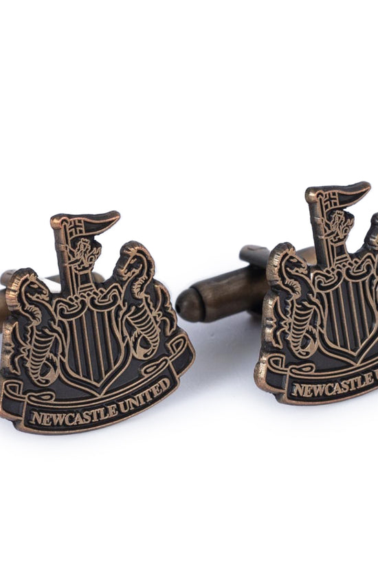 Newcastle United FC Antique Gold Cufflinks