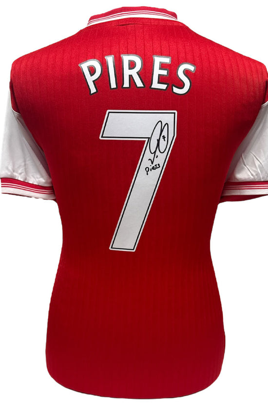 06883 Arsenal FC Pires Signed Shirt