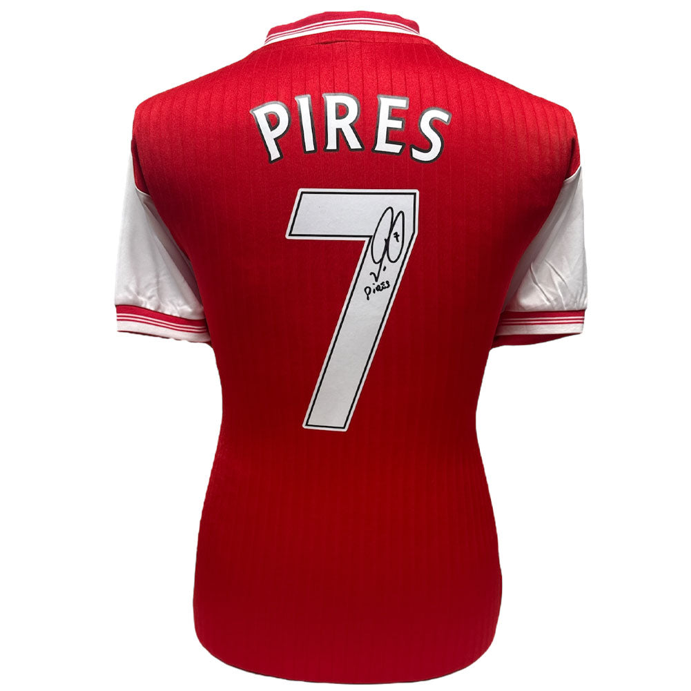 06883 Arsenal FC Pires Signed Shirt