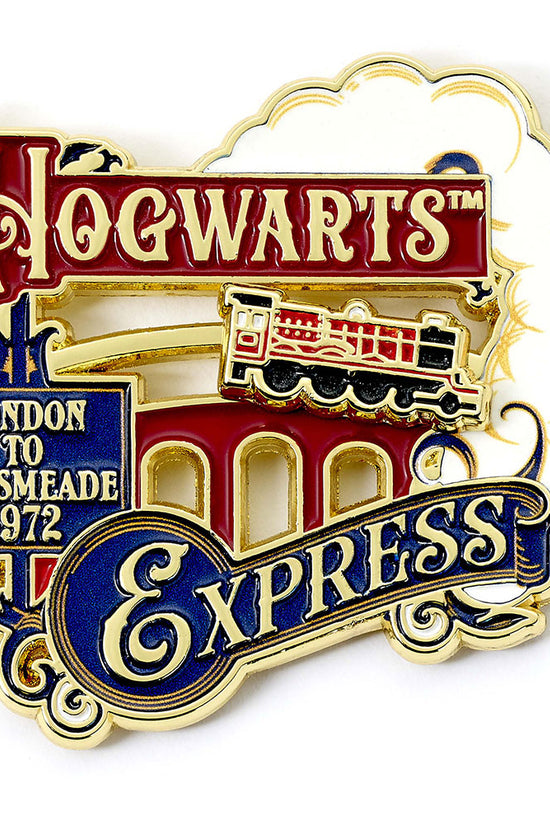 Harry Potter Hogwarts Express Sliding Pin Badge