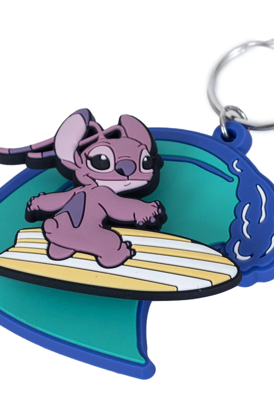 Lilo & Stitch Surfing Angel PVC Keyring