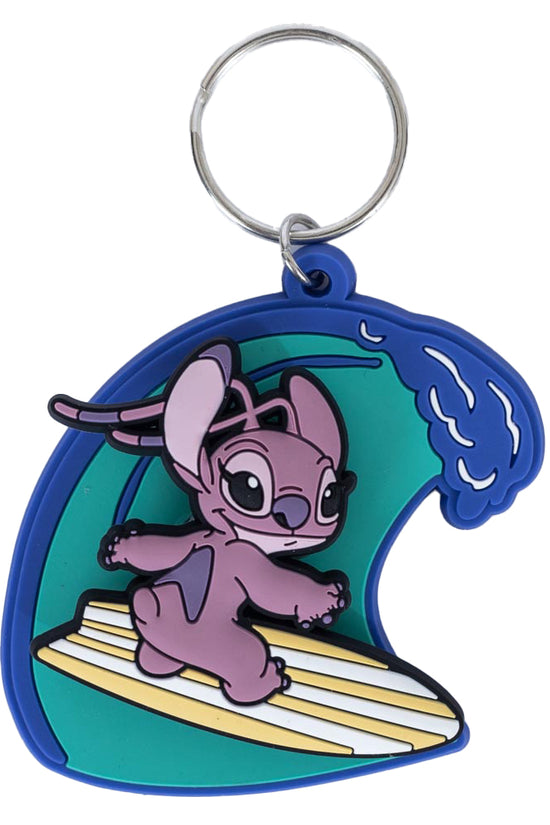 Lilo & Stitch Surfing Angel PVC Keyring